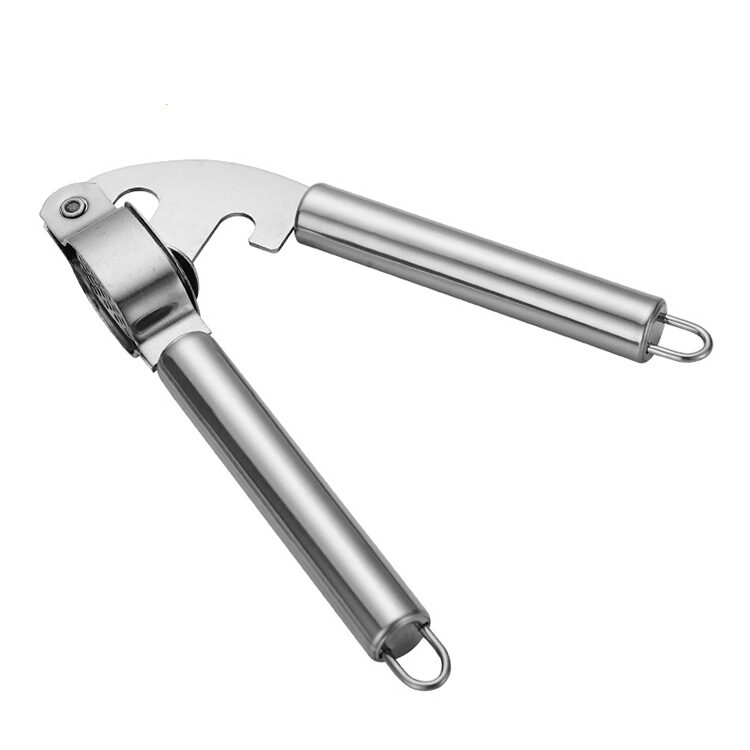 Stainless Steel Garlic Press Household Masher