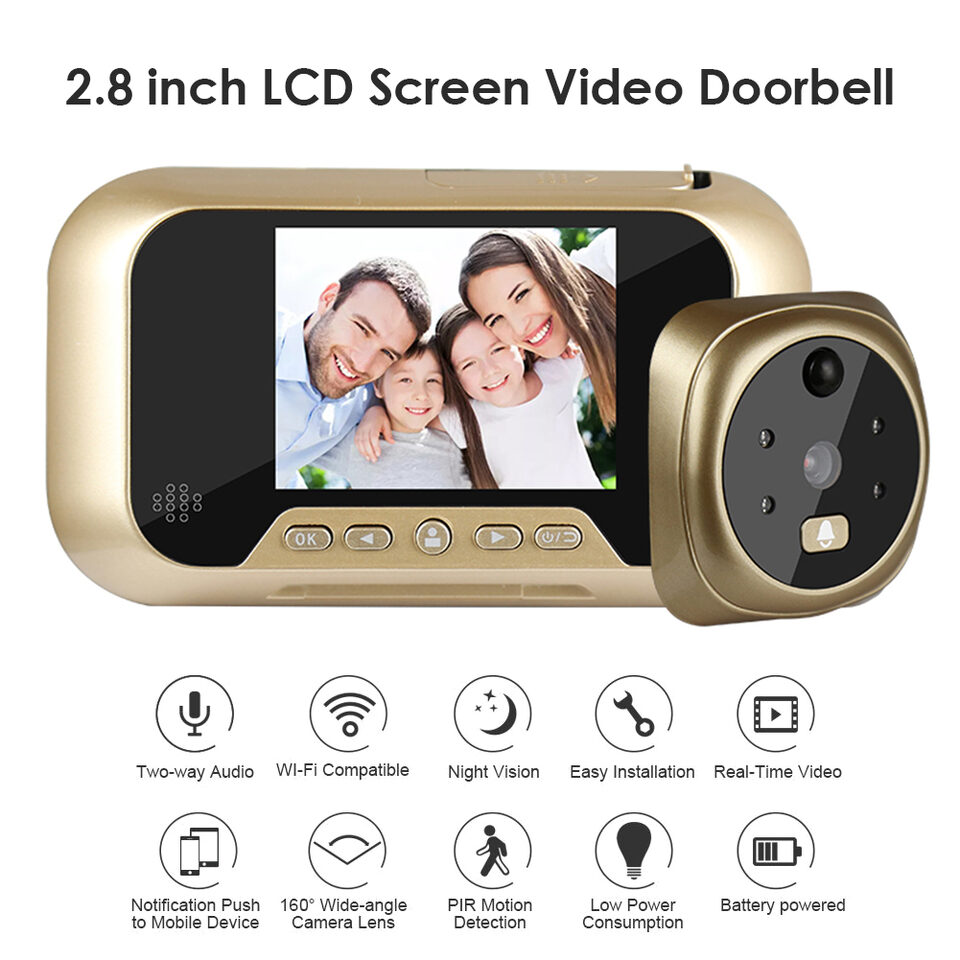 2.8 Inch Infrared Night Vision Camera Video Intelligent