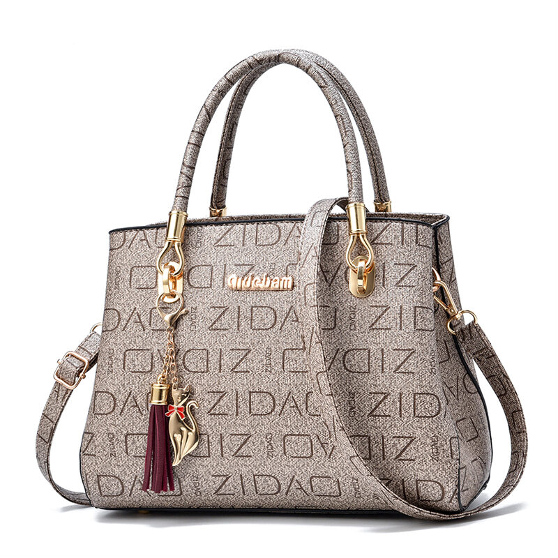 Printed Fashion Ladies Handbags Big Bags All-match Single