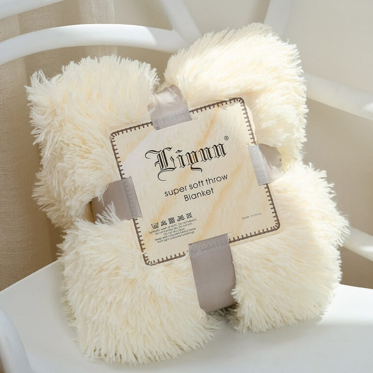 Super Soft Coral Fleece Blanket Warm Cozy Bedding