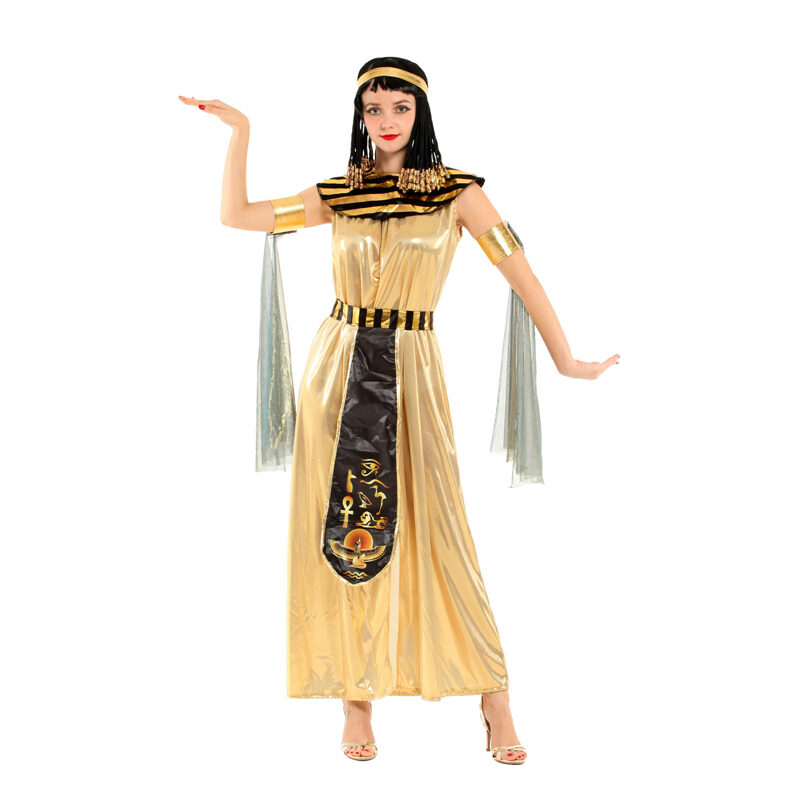 Halloween Cosplay Costume Masquerade Cleopatra Costumes Indian Queen