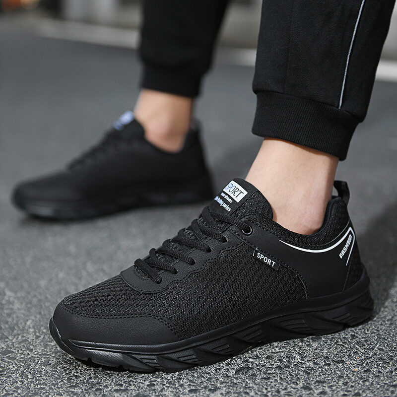 Sports Shoes Men's Mesh Casual Solid Soft Sole