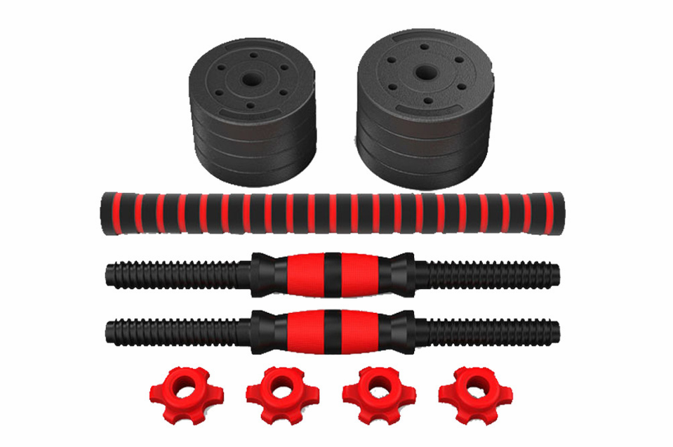 Adjustable And Removable Rubber-coated Cement For Household Fitness