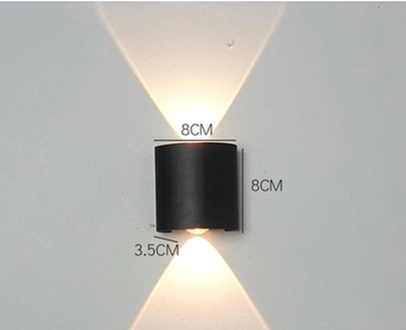 Led Wall Lamp Bedroom Bedside Garden Decoration Living