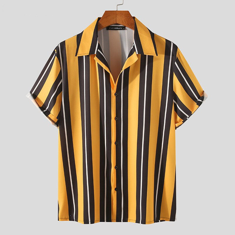 Soft Shirts For Men Shirt Mens Summer Streetwear