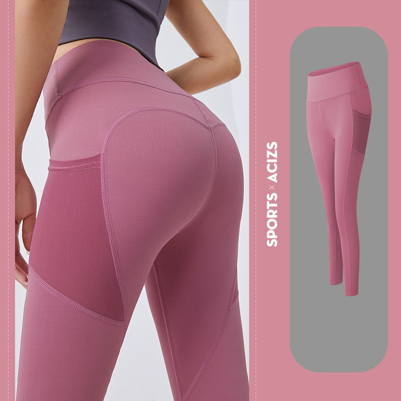 Yoga Pants Women With Pocket Leggings Sport Girl