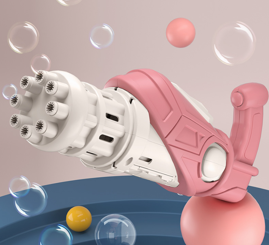 Children's Bubble Machine Does Not Leak From Eight