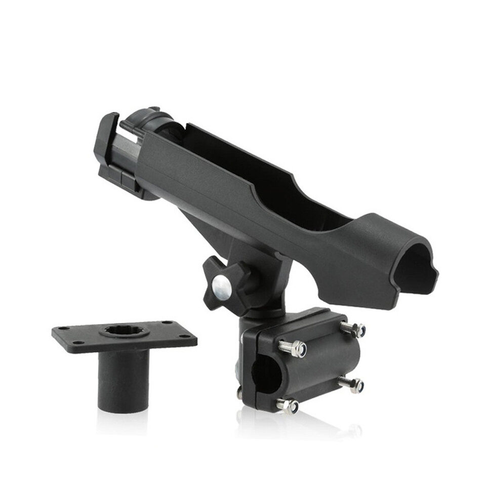 Angle Fishing Pole Tackle Bracket Anti-Rust Steel Rod