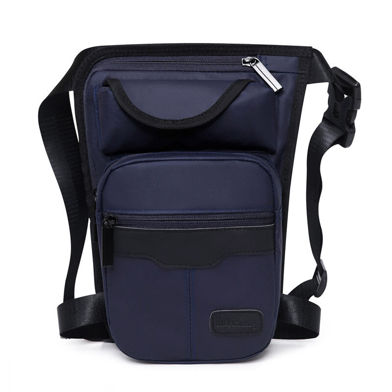 Men Waterproof Nylon LegsBag Thigh Hip Bags Fanny