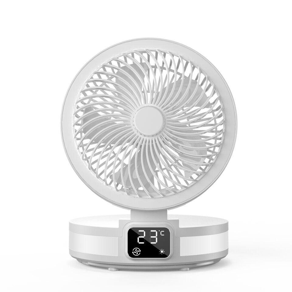 Portable Desk Electric Fan Wall Mounted Small Folding