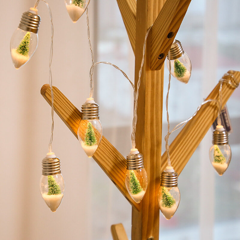 New LED Wishing Bottle String Lights Battery Powered