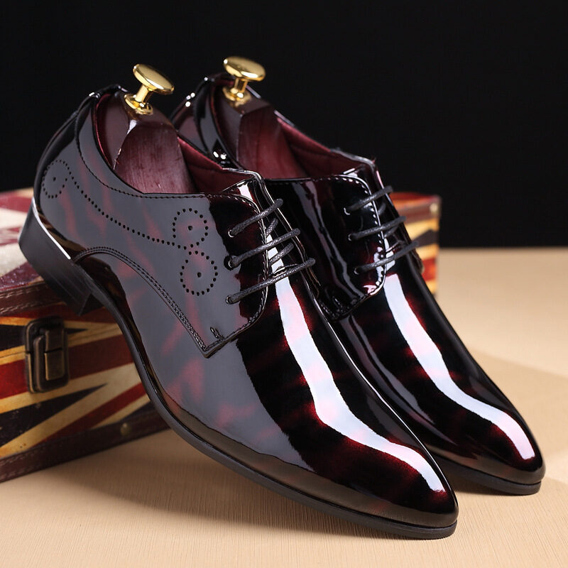Personality Youth Leather Shoes Trend Wedding