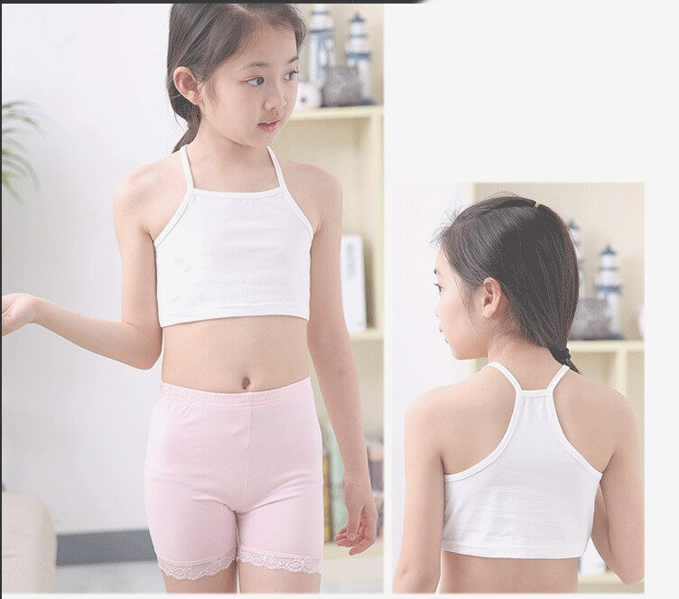 Girls Tube Top Wrapped Chest Camisole Developmental Underwear