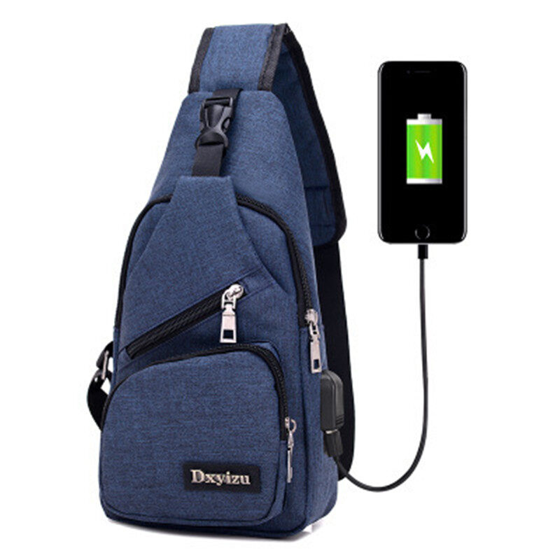 Multifunctional Single Shoulder Messenger Bag Men Cross