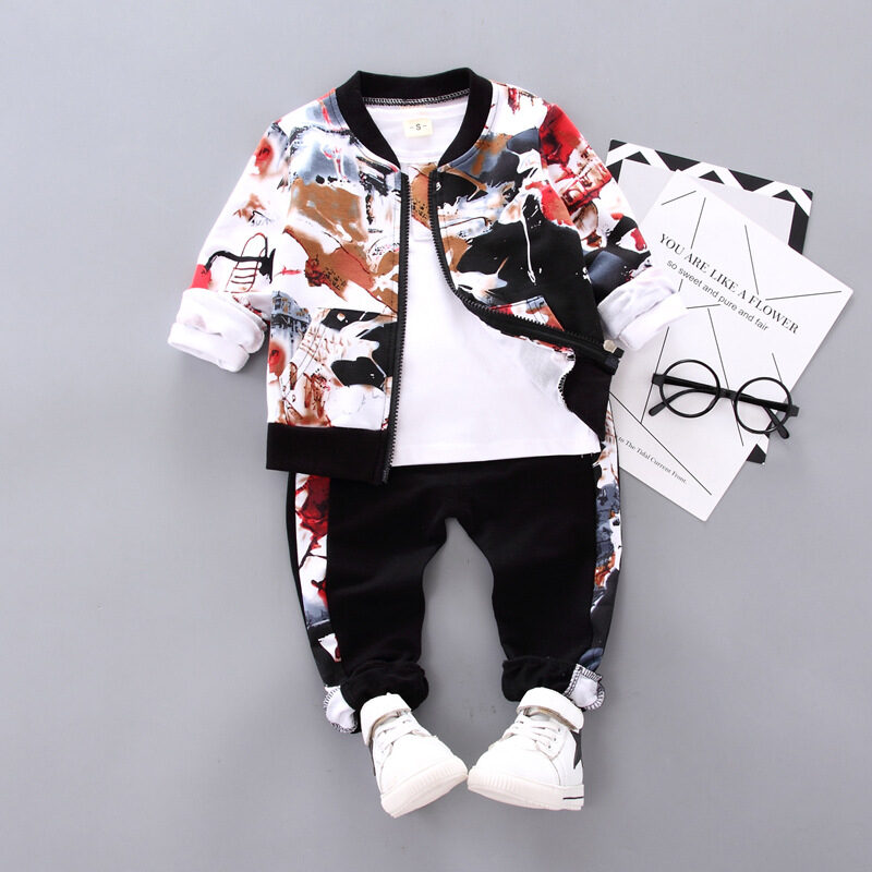 Children's Clothes Boys' Suits Autumn Three-Piece