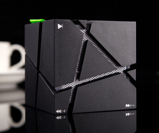 Cube Bluetooth Speaker Creative Colorful Lights Mobile Phone