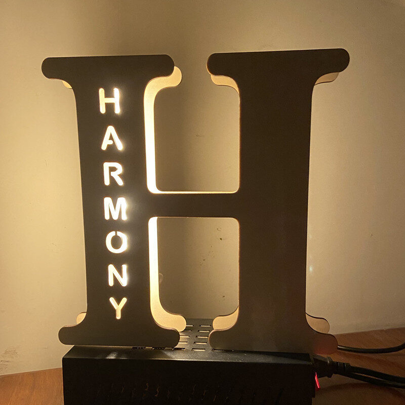 Personalized Letter Lamp English Name