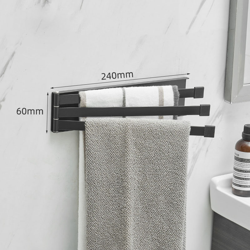 Nordic Bathroom Non-perforated Towel Rack