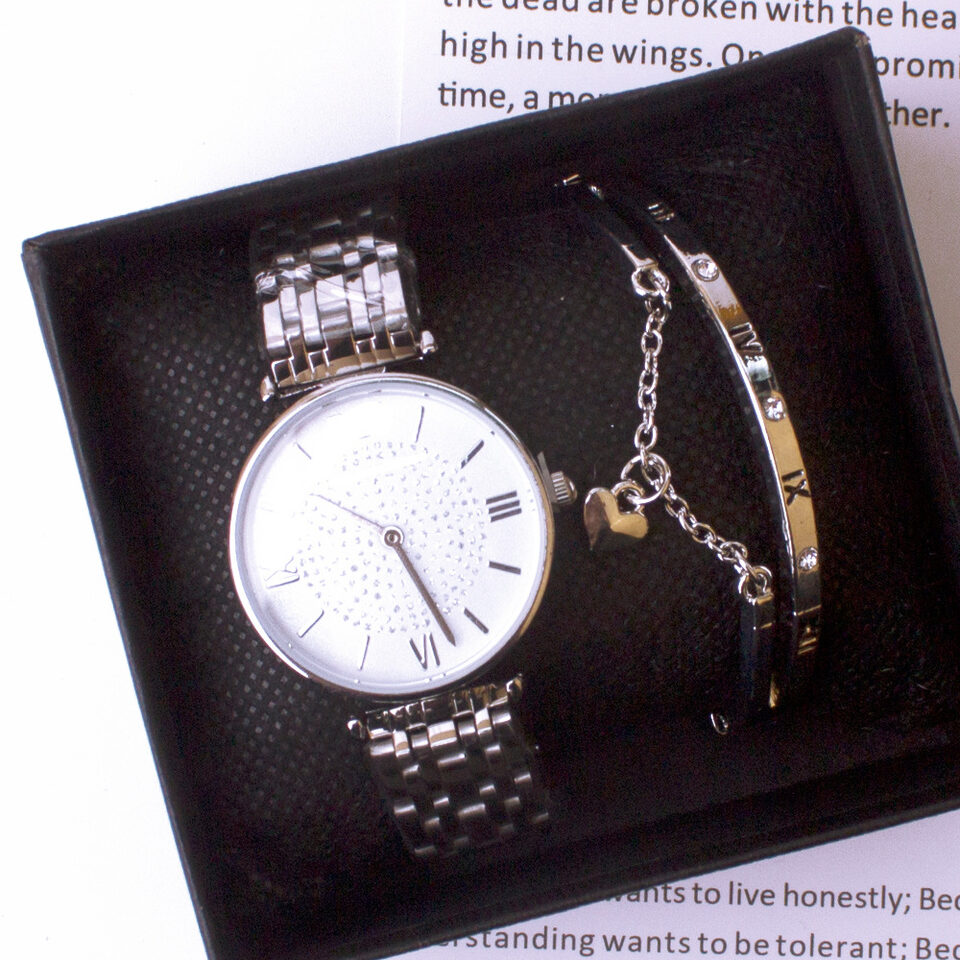 Wrist Watches Douyin The Same Gypsophila Watch Set
