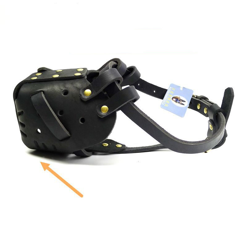 Cowhide Dog Muzzle Medium And Large Horse