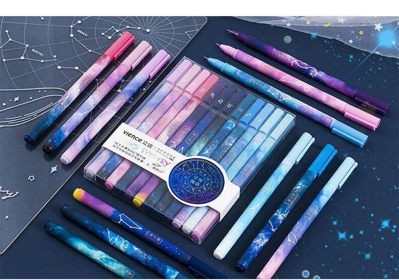 Twelve Constellation Pen Bright Star Zodiac Ballpoint