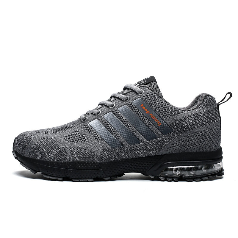Breathable Men's Casual Shoes Flying Woven Air Cushion