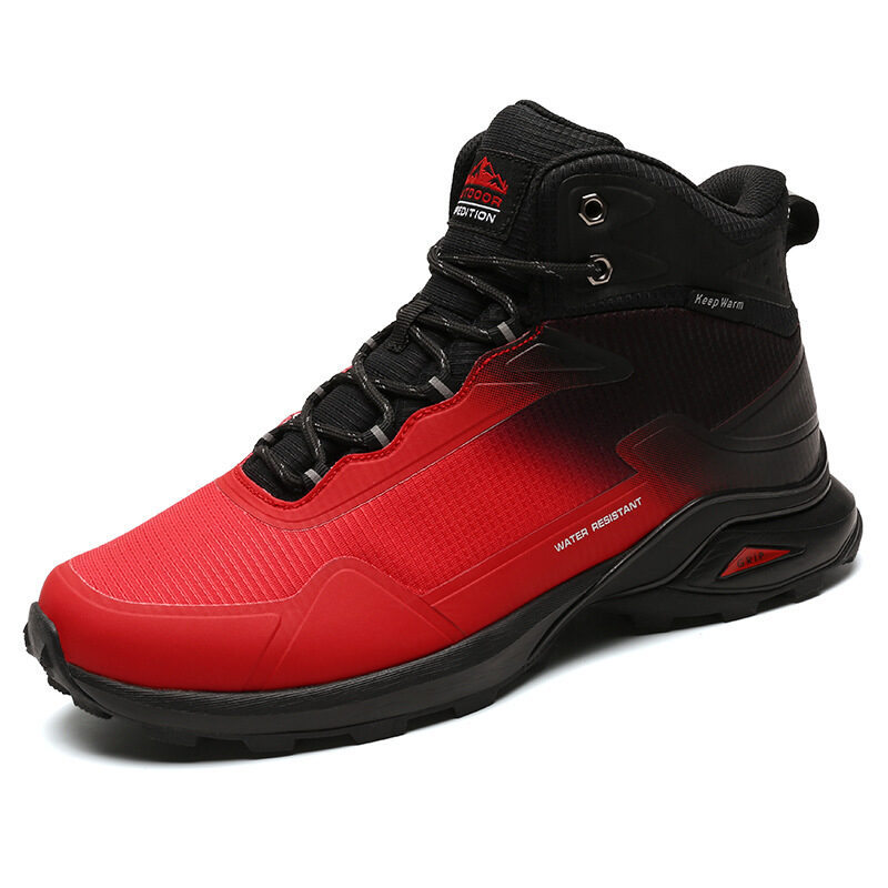 Large Size High-top Hiking Shoes Men's Winter Outdoor