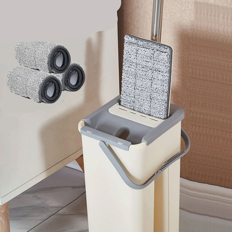One Mop Flat Wood Floor Rod Swivel Universal