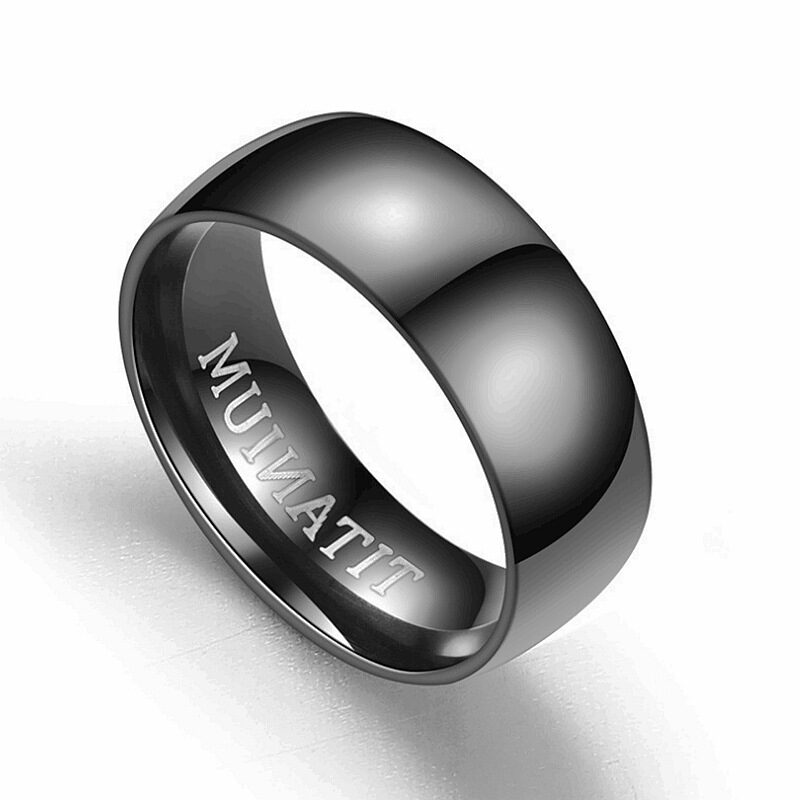 Titanium Steel Ring Men