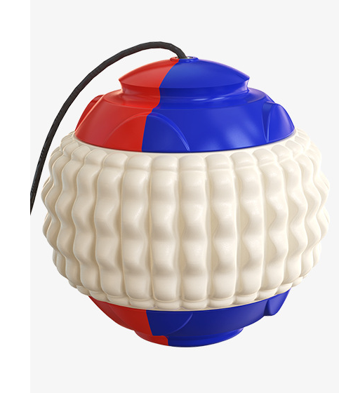 New Pet Draw Rope Hand Throwing Ball ABS