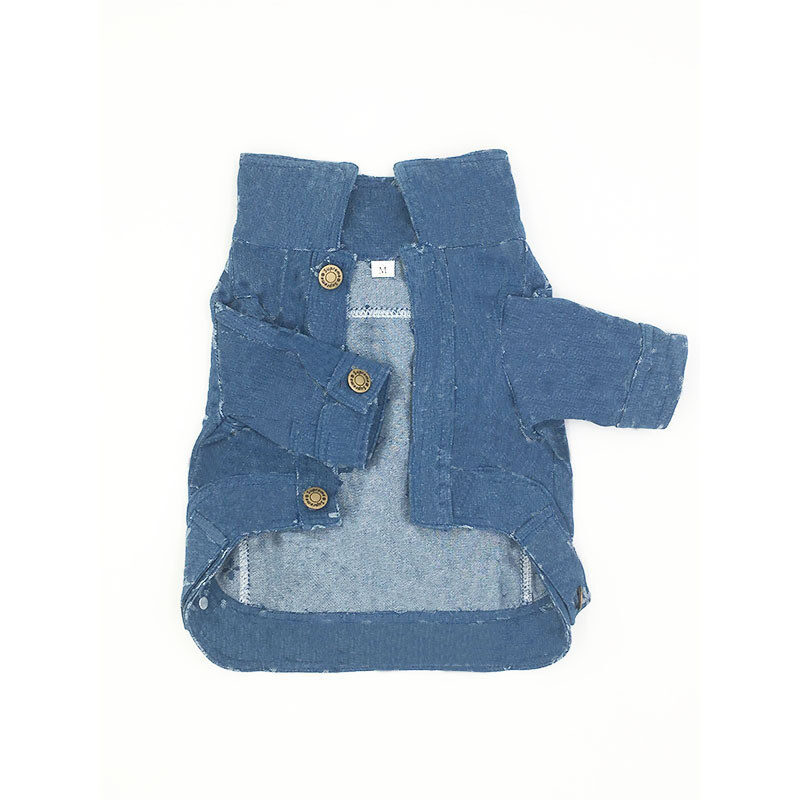 Dog Clothes Denim Puppy Pet