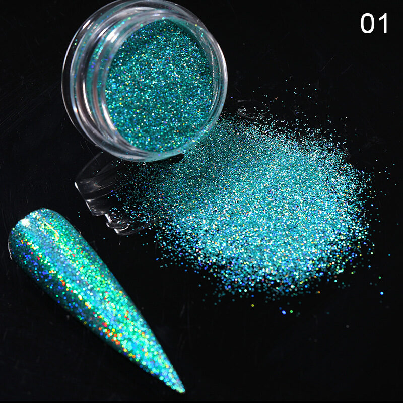 Aurora Magic Nail Powder Glitter