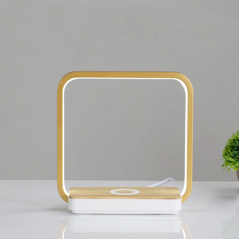 Bedside Lamp Mobile Phone Wireless Charging Desk