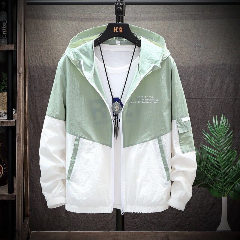 Men's Sun Protection Clothing Coat Breathable Jacket Skin