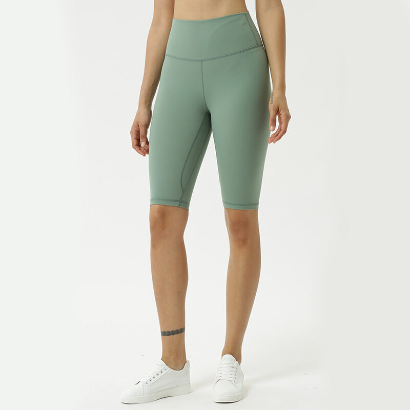 Nude yoga pants women high waist