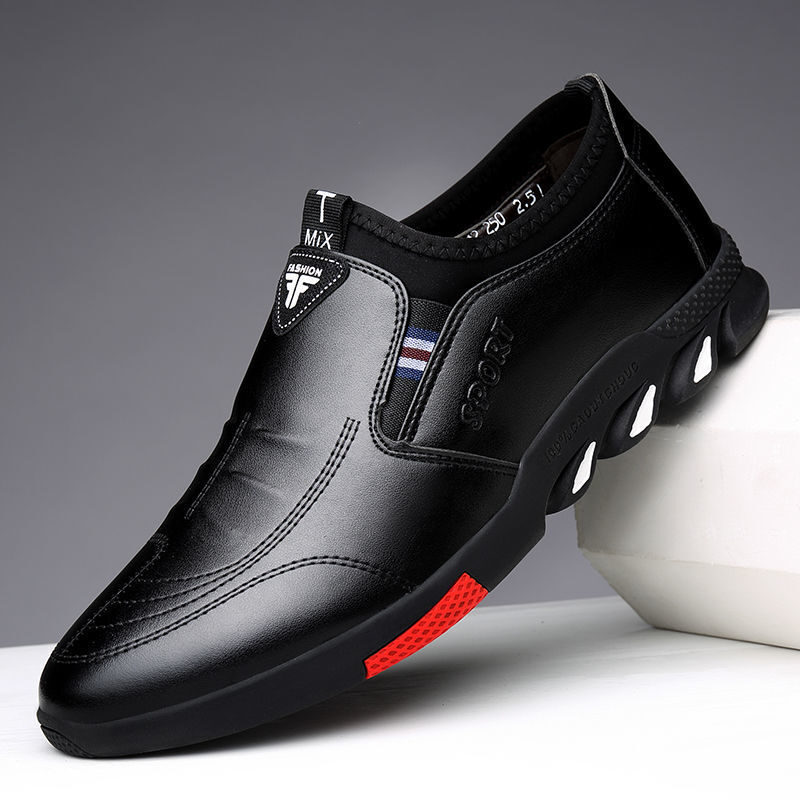 Leather Shoes Mens Spring New Business