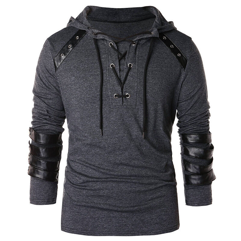 Hooded Long Sleeve T-Shirt Fashion