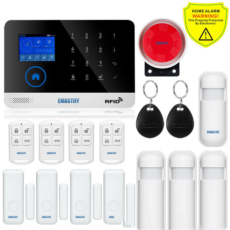 Smart Wireless GSM Store Door And Window Anti-theft