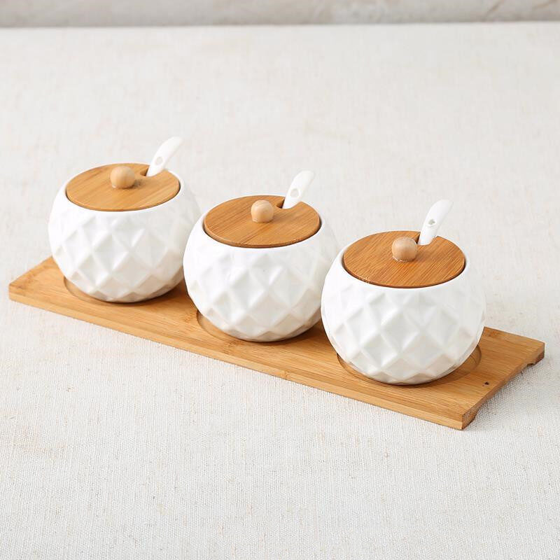 Seasoning Jar Bottle Salt Monosodium Glutamate Box Set
