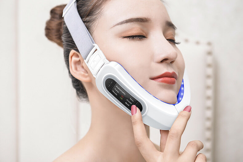 Double Chin Facial Massage Electric V Face Massager