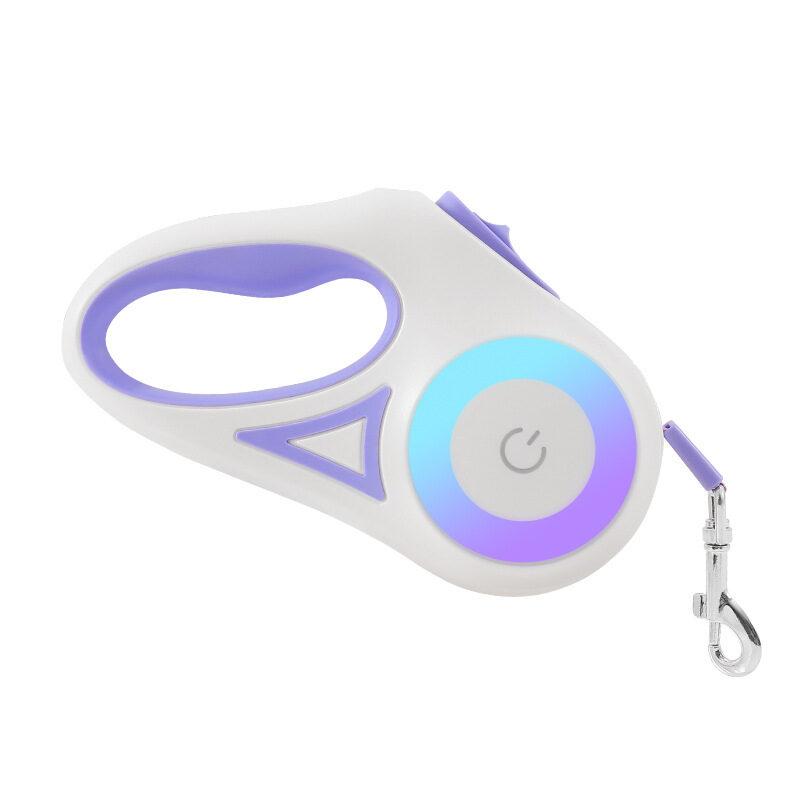 Dog Leash Retractable And Collar Spotlight Automatic Pet