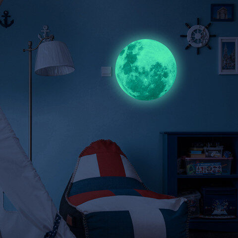 Luminous Wall Stickers Recycling Lunar Environmental