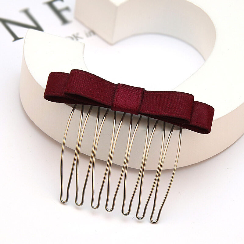 Bow Hair Comb Clip Headdress