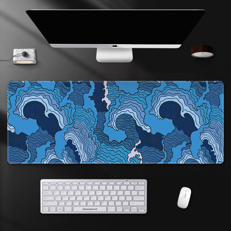 Black Red Mouse Pad Xxl Personality Fashion Art
