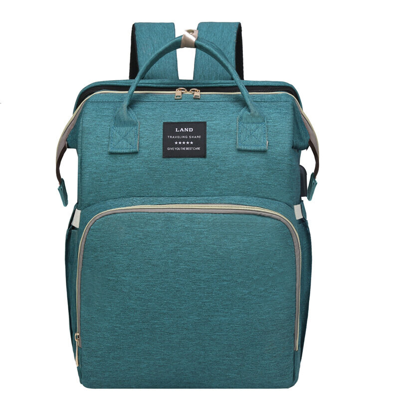 Multifunctional Maternity Diaper Backpack Upgraded With Removable Mosquito