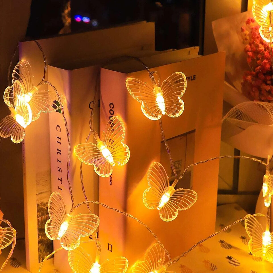 3 Meters 20 Lights Butterfly Christmas Decoration Light