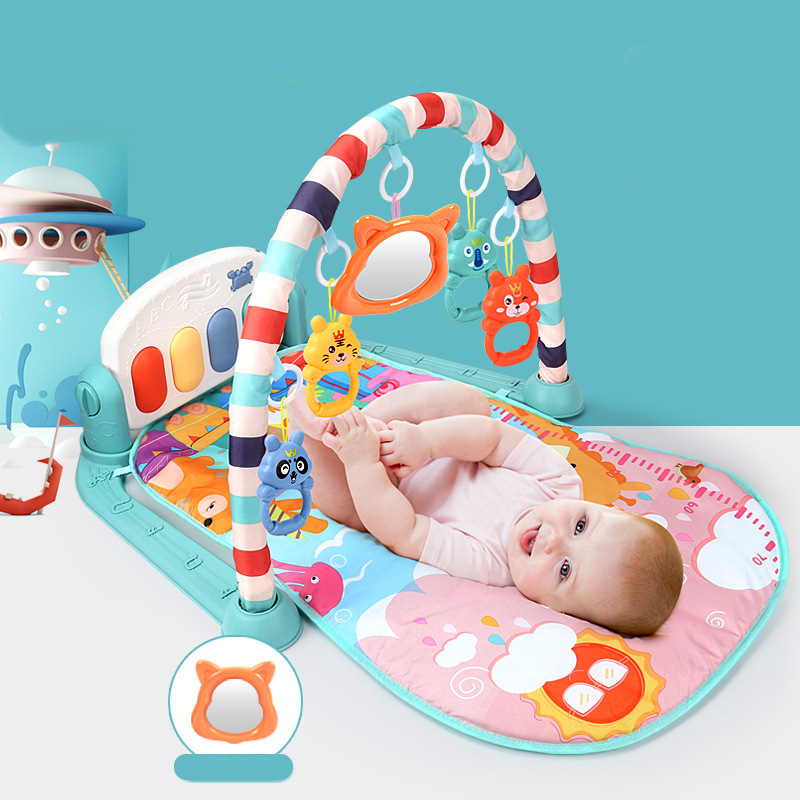 Baby Fitness Frame Pedal Piano With Music Kids