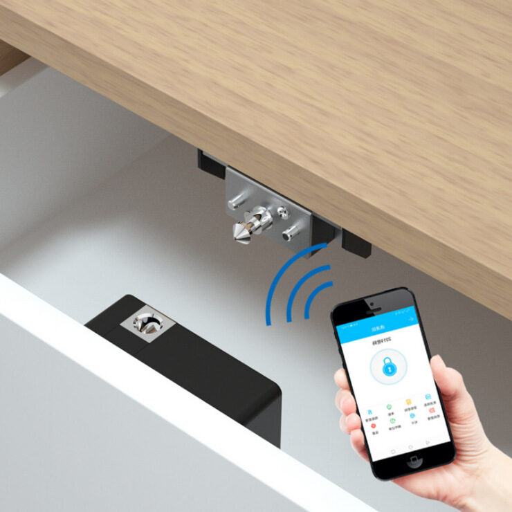 Bluetooth Drawer File Locker Lock Intelligent Electronic Cabinet