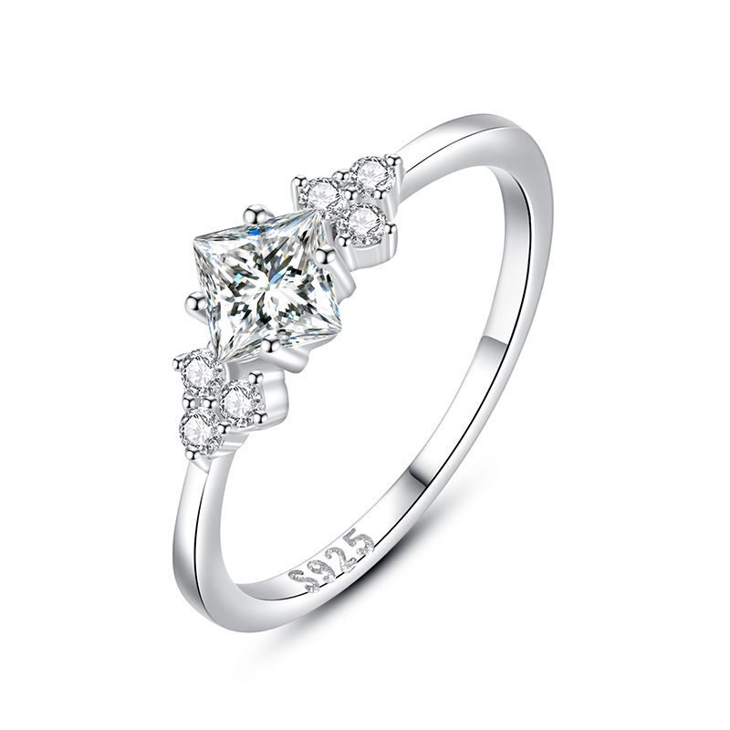 S925 Silver Ring Female Japanese And Korean Simple