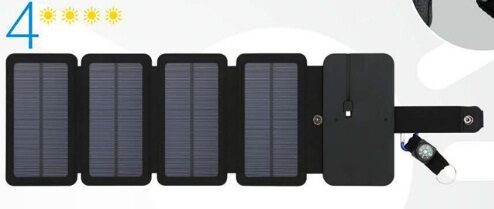 Outdoor Folding Solar Panel Charger Portable 5V 2.1A